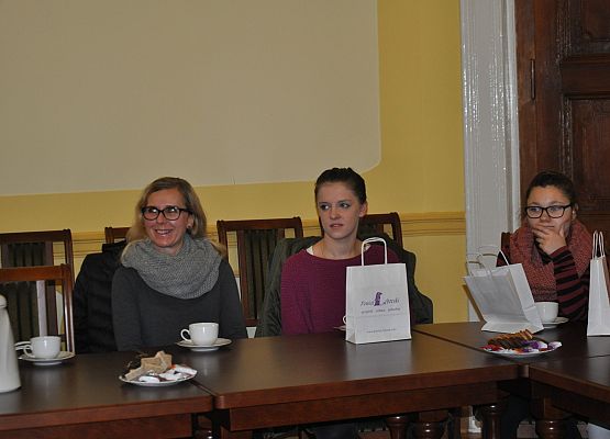 Młodzież z wizytą w Starostwie