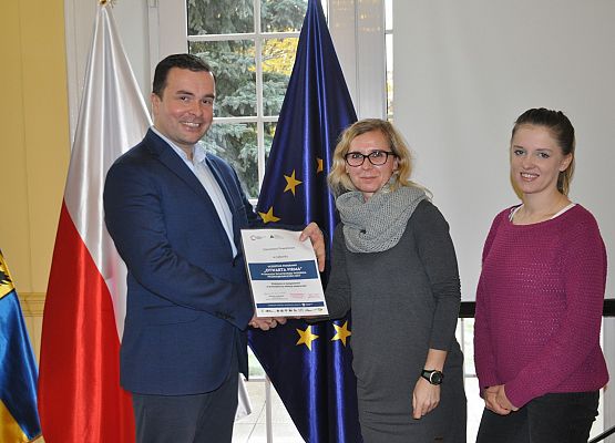 Młodzież z wizytą w Starostwie