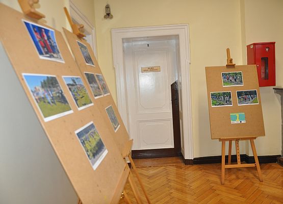 Nowa wystawa w holu Starostwa