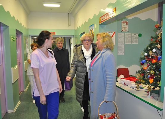 Starosta w roli „Mikołaja”