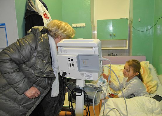 Starosta w roli „Mikołaja”