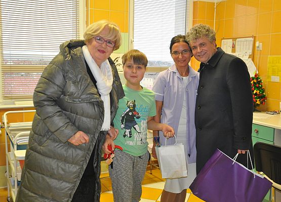 Starosta w roli „Mikołaja”