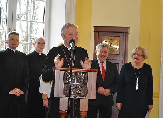 Biskup z wizytą w Starostwie