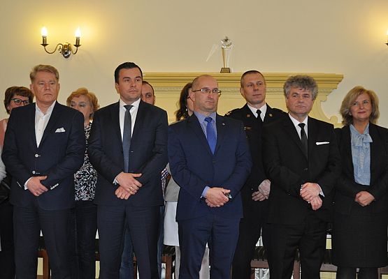 Biskup z wizytą w Starostwie