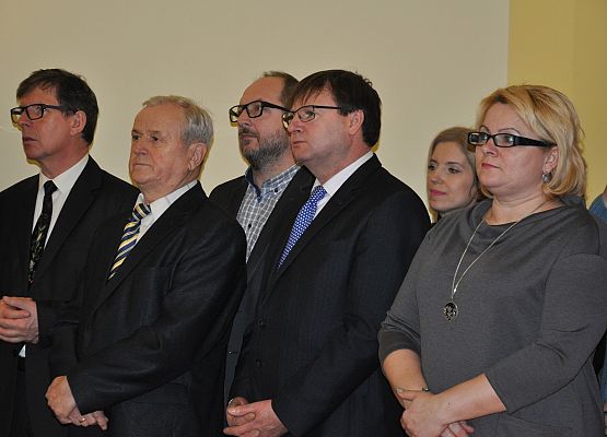 Biskup z wizytą w Starostwie