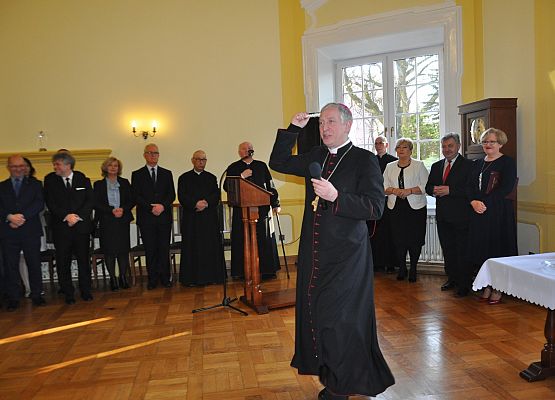 Biskup z wizytą w Starostwie