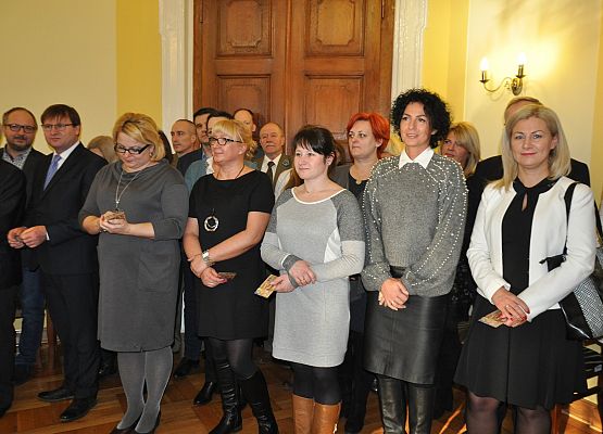 Biskup z wizytą w Starostwie