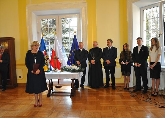 Biskup z wizytą w Starostwie