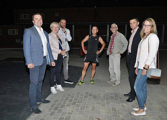 Lekkoatletyczny stadion z