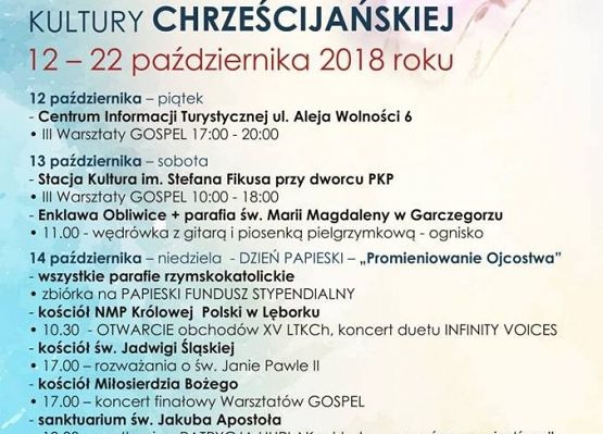 Szczegółowy program XV