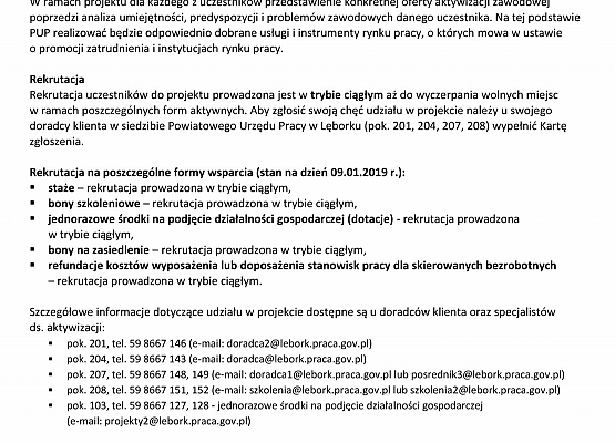 „Aktywizacja osób młodych