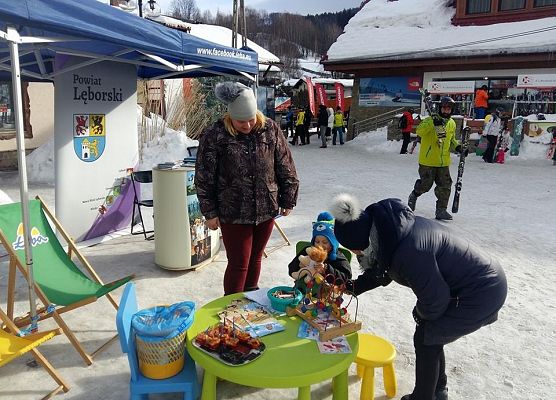 Promocja z zimą w tle