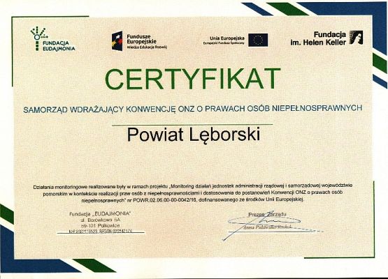 Powiat lęborski przychylny