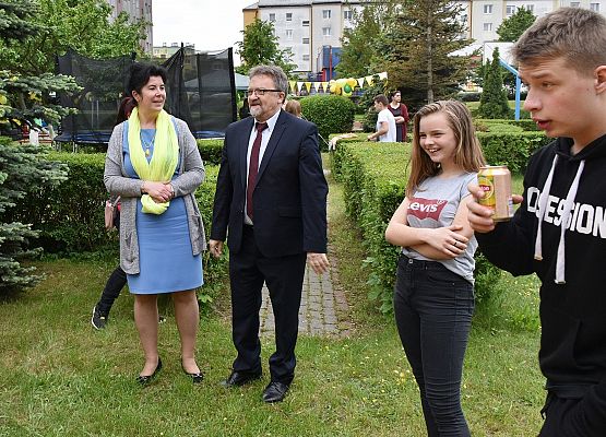 Wicestarosta z wizytą u dzieci