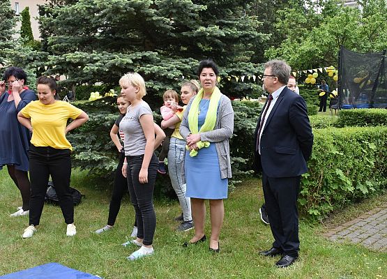 Wicestarosta z wizytą u dzieci