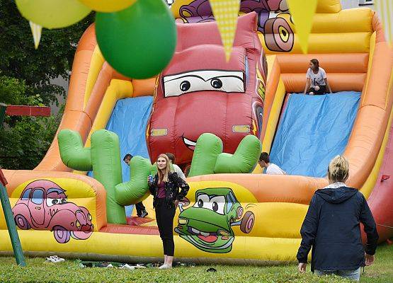 Wicestarosta z wizytą u dzieci