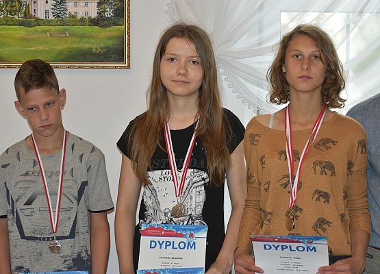 Sportowcy u starosty