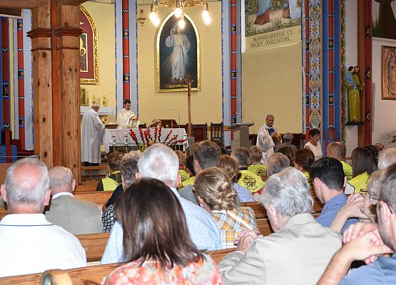 Pielgrzymi w drodze na Jasną