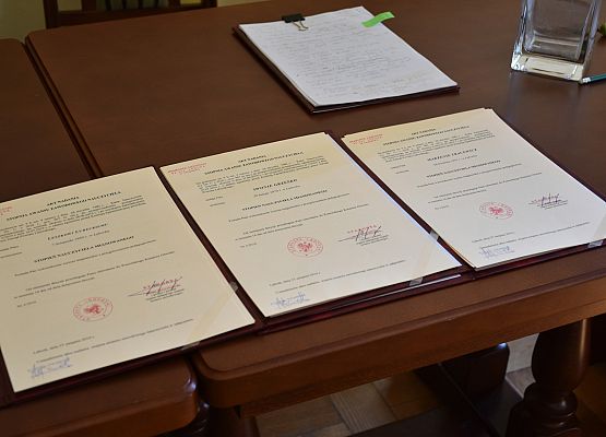 Wręczone akty nadania