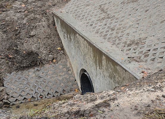 Nowy przepust w Obliwicach