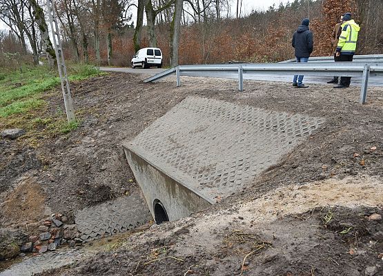 Nowy przepust w Obliwicach