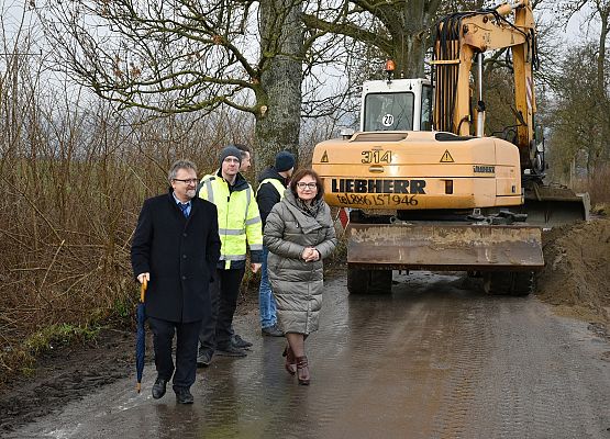 Drogowcy w Janowicach