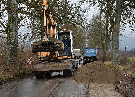 Drogowcy w Janowicach