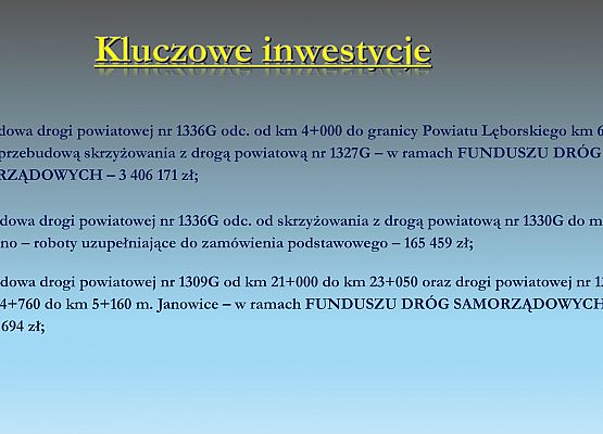 Budżet Powiatu Lęborskiego na