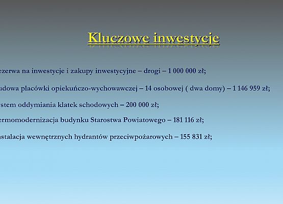 Budżet Powiatu Lęborskiego na