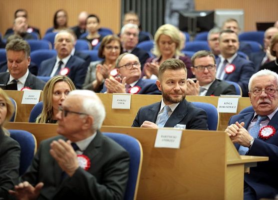 Uroczysta sesja wojewódzkiego