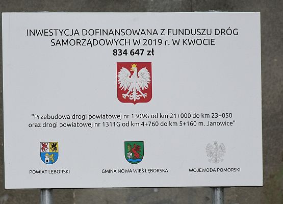 Do Janowic nową nawierzchnią