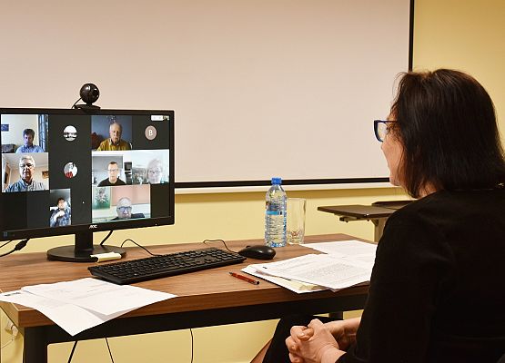 Wideokonferencja przed sesją