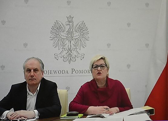 Wideokonferencja z wojewodą