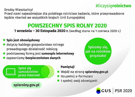 Powszechny Spis Rolny 2020