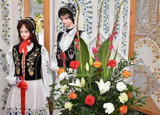 Wystawa kaszubskiego haftu