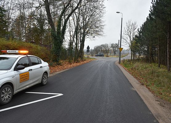 Do Dziechlina nową drogą