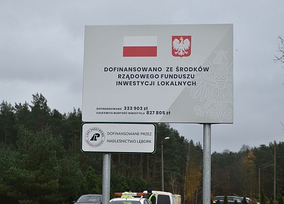 Do Dziechlina nową drogą