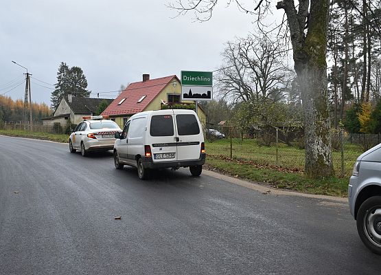 Do Dziechlina nową drogą