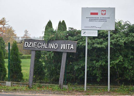 Do Dziechlina nową drogą