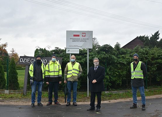 Do Dziechlina nową drogą