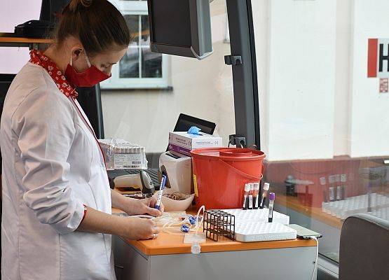 Krwiobus pod starostwem