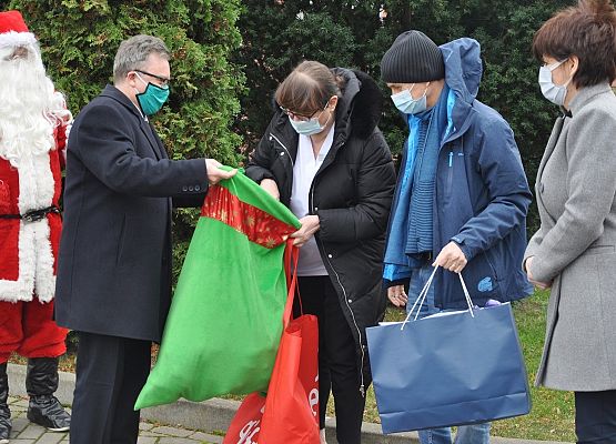 Powiatowy „Mikołaj” w szpitalu