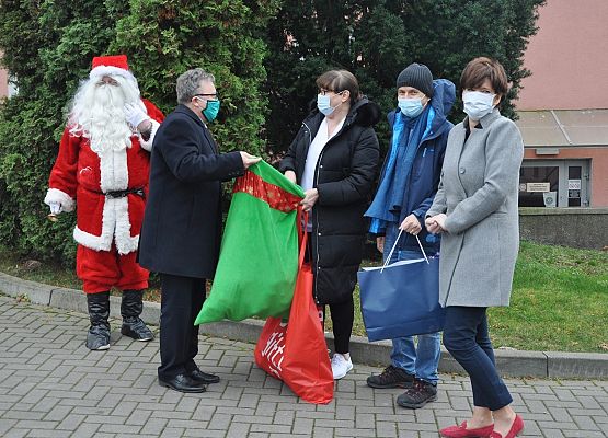 Powiatowy „Mikołaj” w szpitalu