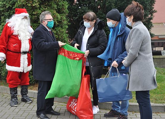 Powiatowy „Mikołaj” w szpitalu