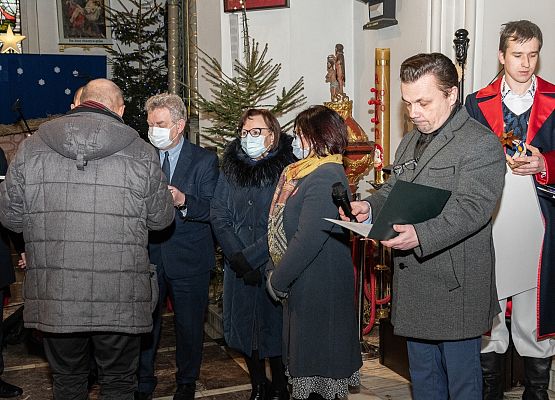 Wręczanie nagród, dr Tadeusz