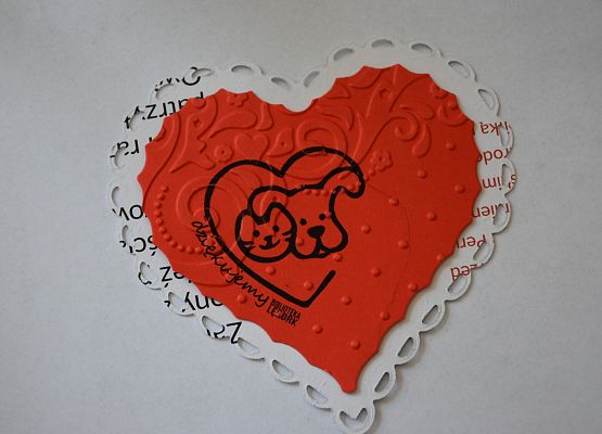 Serce - podziękowanie