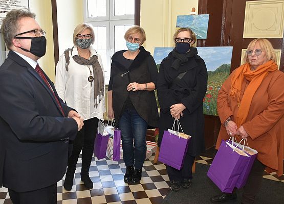 Wręczenie upominków