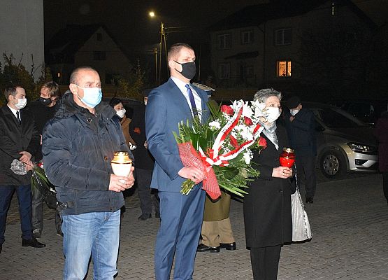 Uczestnicy uroczystości - w