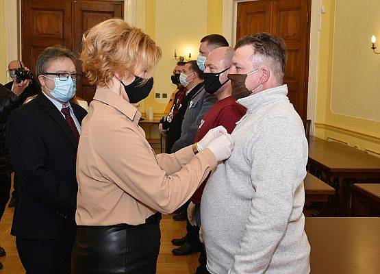 Wręczanie odznaczeń