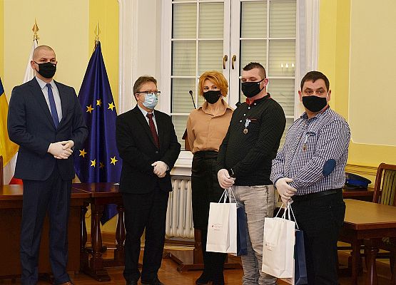 Uroczystość wręczenia